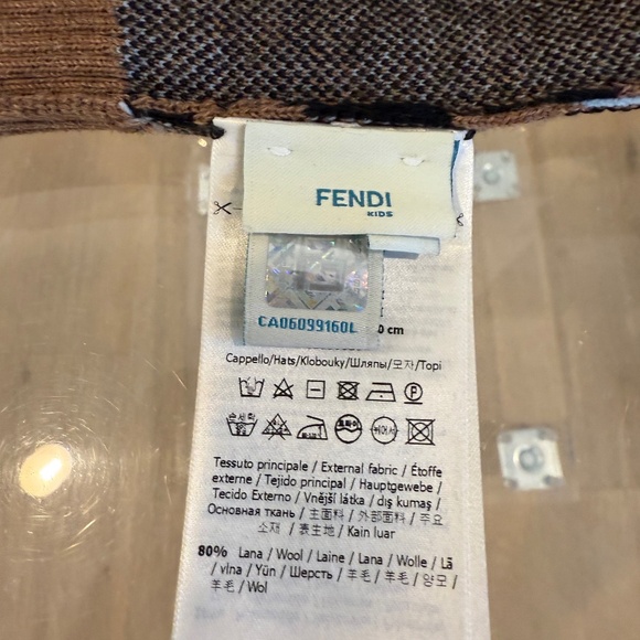 Fendi Kids Beanie